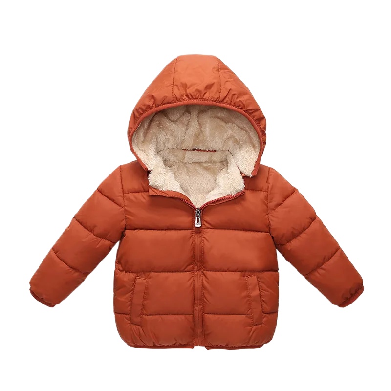 Toddler Boy Winter Fleece Jacket - 2026 Kış Koleksiyonu: Yeni, Kalın, Polar
