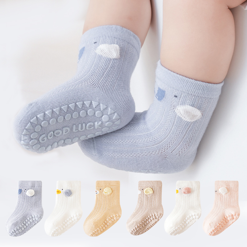 3 Çift Karikatür Bebek Kat Çor - Unisex Baby Socks Non Slip incelemesi ve fiyatı