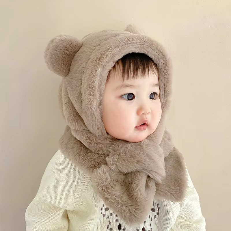 Kışlık Bebek Şapka Atkı Tek Pa - Infant Beanie Hat With Ears incelemesi ve fiyatı