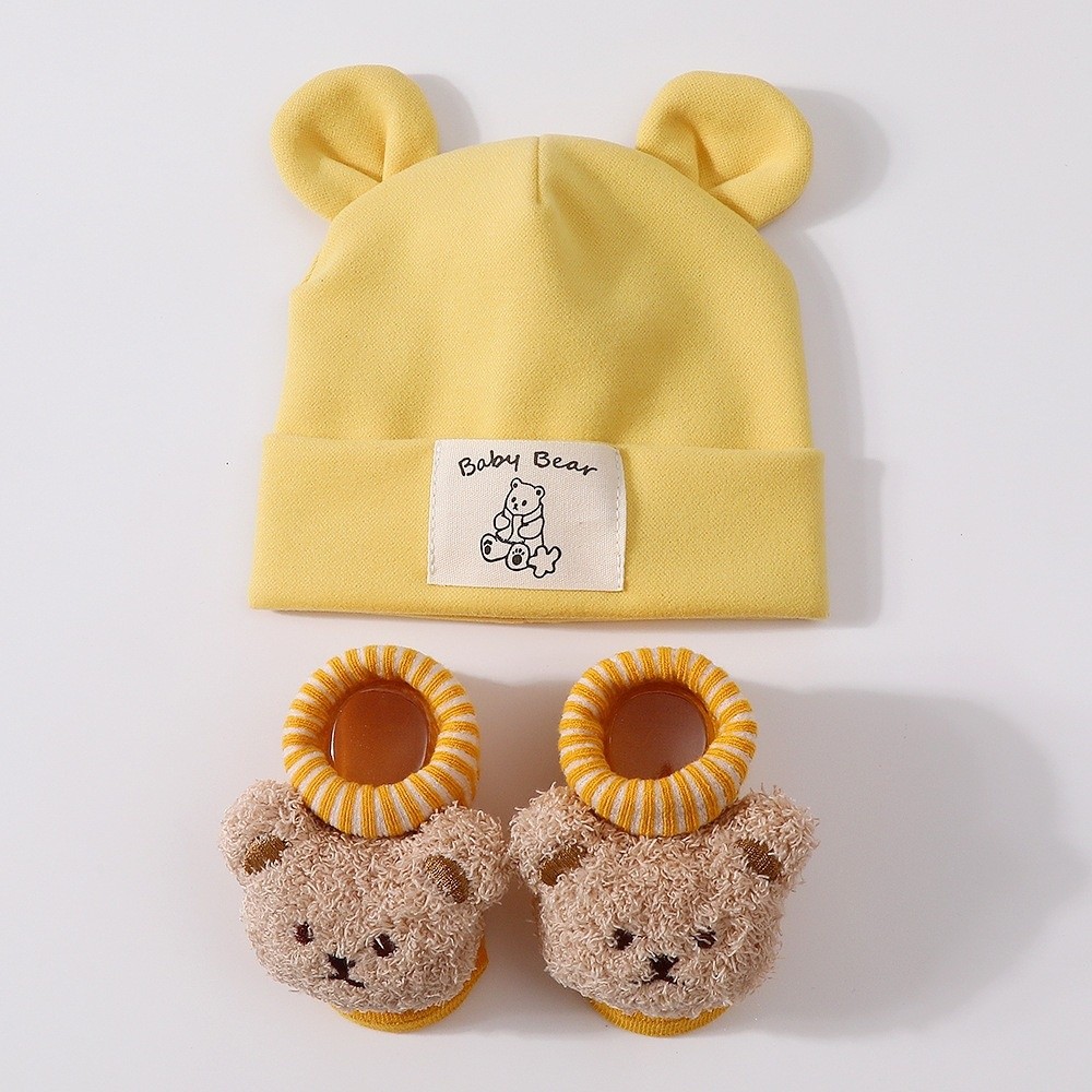 2 Adet/Set Pamuklu Bebek Şapka - Infant Beanie Hat With Ears incelemesi ve fiyatı